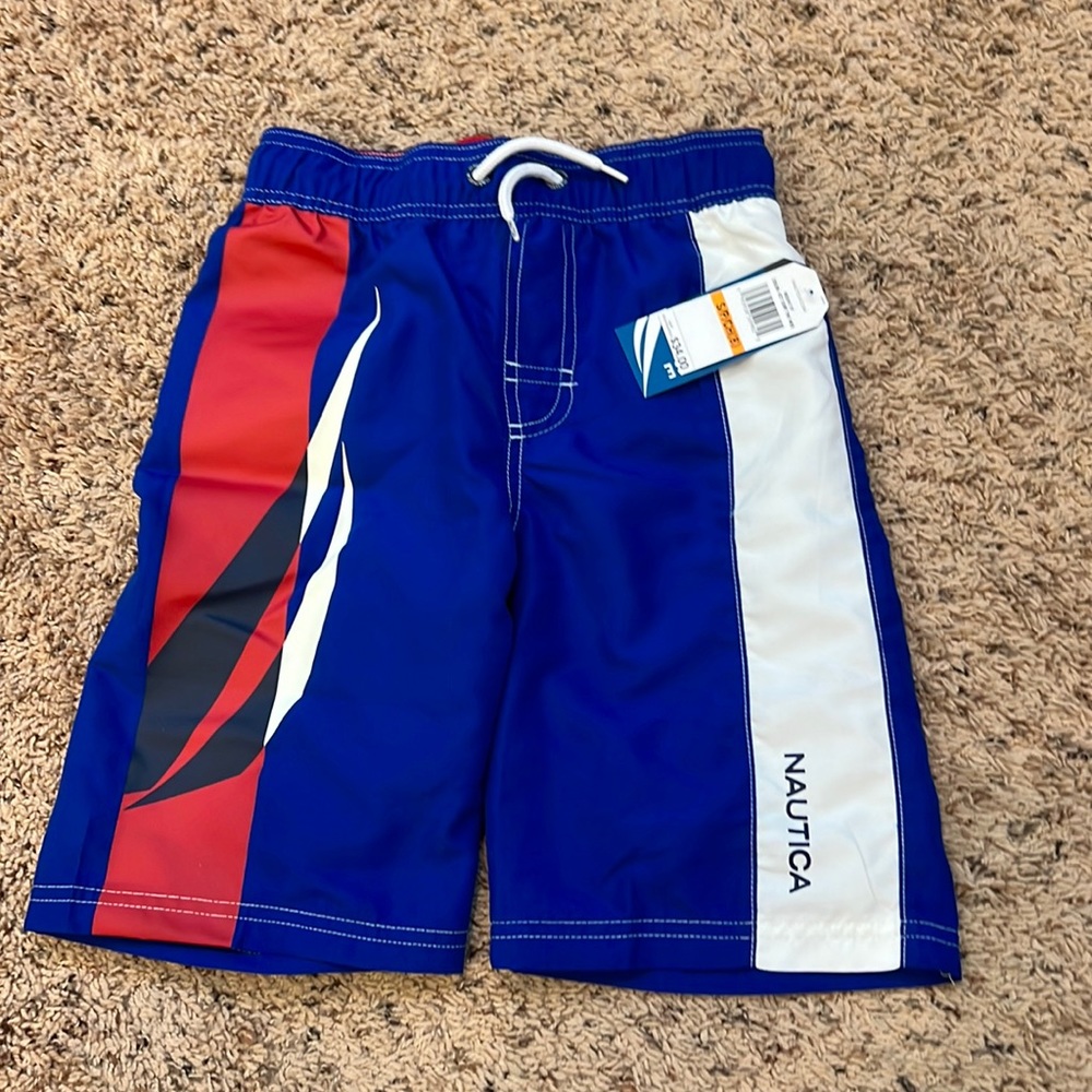 Boys Nautica Swim Trunks